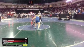 5A 145 lbs Quarterfinal - John Montoya, Cleveland vs James Bachicha, Los Lunas