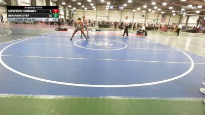 195 lbs Consi Of 32 #2 - Maverick Lorminey, FL vs Benjamin Dyer, NC