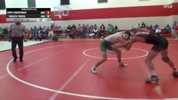 157 lbs Quarterfinal - Brock Trees, Osage vs Jory Angstman, Hampton-Dumont-CAL