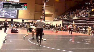 165 lbs Round Of 16 - Micah Hanau, Army vs Marco Albanese, Binghamton
