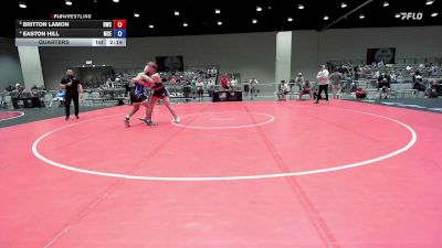 215 lbs Quarters - Britton Lamon, Husky Wrestling Club vs Easton Hill, Midwest City Elite