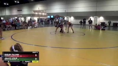 135 lbs Round 3 (8 Team) - Shelby Fillyaw, Charlie`s Angels-FL Blk vs Gracie Leslie, Beauty And Beasts