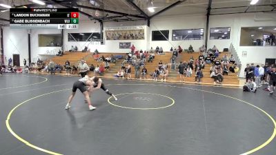 174 lbs Semifinal - Gabe Blissenbach, West Liberty vs Landon Buchanan, Indiana Tech