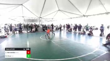 113 lbs Consi Of 8 #2 - Ivan Hernandez, SoCal Grappling vs Cristian Cruz, Live Oak WC SC
