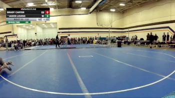 133 lbs Champ. Round 1 - Brady Carter, East Stroudsburg University vs Jason Louiso, Wilmington College