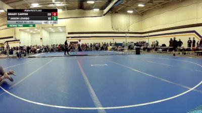 133 lbs Champ. Round 1 - Brady Carter, East Stroudsburg University vs Jason Louiso, Wilmington College