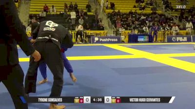Victor Hugo Cervantes vs Tyrone Gonsalves 2025 Master International IBJJF Jiu-Jitsu North American Championship