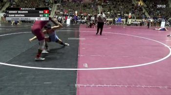 6A 138 lbs Champ. Round 2 - Jermey Beamon, Park Crossing High School vs Sami Bratina, Helena