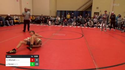 90 lbs Rr Rnd 2 - Cash Mitchell, All American K-8 vs Joey Synan, Phoenix K-8