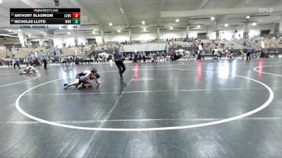 85 lbs Cons. Round 2 - Anthony Blasingim, Lawrence Co Wrestling Club vs Nicholas LLoyd, Wave Wrestling Club