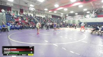 165 lbs Cons. Round 4 - Madden Poderick, Mater Dei vs Nikolas Gayda, Grossmont