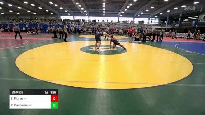 220 lbs 5th Place - Eddie Flores, NC vs Robert Canterino, NJ