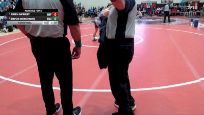 172 lbs Semifinal - Simon Boeckman, Holdingford vs Aiden Herbst, Buffalo