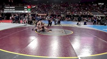 6A 113 lbs Cons. Round 2 - Cole Jensen, Rocky Mountain vs Mason Miller, Borah
