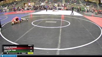 147 lbs Round 1 (4 Team) - Ethan Petrone, Oregon City vs Trayvon Turk, Aloha