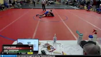 125 lbs Round 6: 1:00pm Sat. - Kenton Cooke, East Anchorage High School vs Cody Vansiegman, Palmer High School