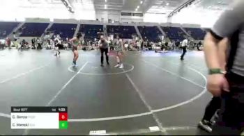 116 lbs 3rd Place - Christian Garcia, Pounders WC vs Chase Manski, Swamp Monsters