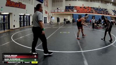 285 lbs Semifinal - Baen Summerlin, Maryland School For The Deaf vs Kahlil Regan, Archbishop Curley