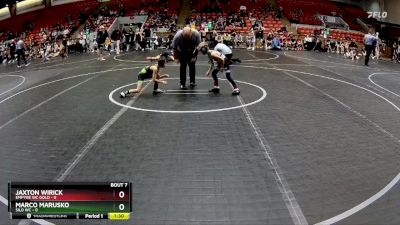 48 lbs Round 2 (8 Team) - Jaxton Wirick, Empyre WC Gold vs Marco Marusko, Silo WC