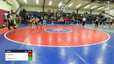 102 lbs Final - Savannah Taylor, Sand Springs HS vs Lynette Mullin, Bixby JH Girls