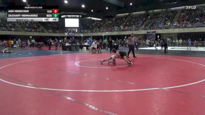 62 lbs Consi Of 8 #1 - Ash Henecker, Glen Rock vs Zachary Hernandez, Woodstock