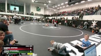 113 lbs Cons. Semi - Gabriel Whiting, Powell vs Josiah Stockwell, Saratoga