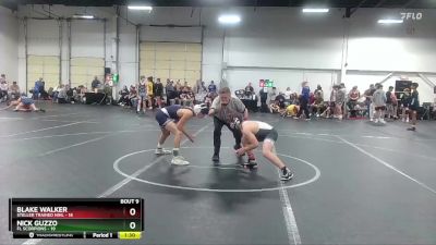 105 lbs Round 3 (8 Team) - Nick Guzzo, FL Scorpions vs Blake Walker, Steller Trained Nihl