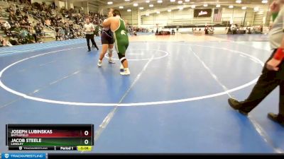 285 lbs Cons. Round 2 - Jacob Steele, Langley vs Joseph Lubinskas, Battlefield