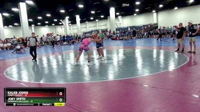 215 lbs Round 1 (10 Team) - Joey Smith, Monrovia Bulldogs vs Kaleb Johns, Funky Monkey