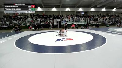 165 lbs Semis - Thunder Page, South Central Punisher Wrestling vs Torin Kuokkanen, Askren Wrestling Academy