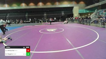 149 lbs Round Of 16 - Gabe Willochel, Wyoming vs Brock Rogers, Cal State Bakersfield