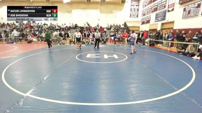 285 lbs Round Of 32 - Jacob Livingston, Brookfield/Shepaug vs Joe Shostak, New London