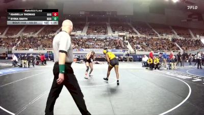 145-D1 Quarterfinal - Syria Smith, Barry Goldwater High School vs Isabella Thomas, Desert Edge High School