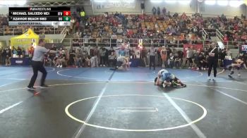 130 lbs Quarterfinal - Michael Salcedo NE1, BTW vs Xzavior Beach SW3, Disabato