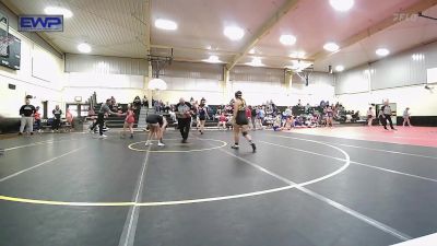 140 lbs Consolation - Gracie Gifford, Sand Springs HS vs Chloe Spohn, Jay High School 2024