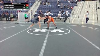 133 lbs Semifinal - Leland Reeves, Georgetown (KY) vs Isaiah Rubio, Life University
