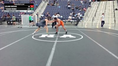 133 lbs Semifinal - Leland Reeves, Georgetown (KY) vs Isaiah Rubio, Life University