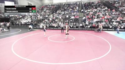 6A 145 lbs Quarterfinal - Eliza Davis, Davis vs Tatum Bench, Syracuse