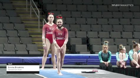 Emma Brookins - Vault, Olympia Gym Acad - 2022 Elevate the Stage Toledo presented by Promedica