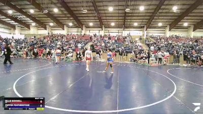 164 lbs Semifinal - Billie Bonwell, NV vs Pepper Featherstone, MT