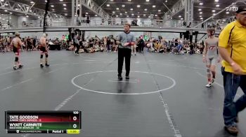 100 lbs Round 4 (8 Team) - Tate Goodson, Junior Terps Express vs Wyatt Carnrite, Backyard Brawler