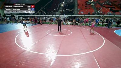 140 lbs Quarters - Adrianna Alejandro, Hawaii vs Clover Williams, Oklahoma