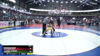 108 lbs Cons. Round 3 - Octavian Root, Union-Endicott Sr HS vs Carter Jacques, St Anthonys