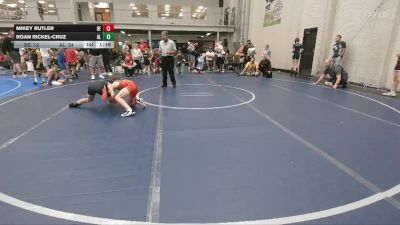 80 lbs Round 5 (6 Team) - Mikey Butler, Brawler Elite vs Roan Rickel-Cruz, Aggression Legionnaires