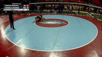 120 lbs Semis - Akeelah Gonzalez, Idaho vs Arabella Chapman, Washington