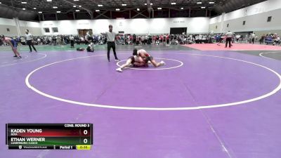 157 lbs Cons. Round 3 - Kaden Young, Nixa vs Ethan Werner, Luxemburg-Casco