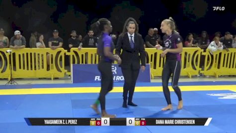 Dana Marie Christensen vs Yaasameen Z. I. Perez 2025 Pan IBJJF Jiu-Jitsu No-Gi Championship