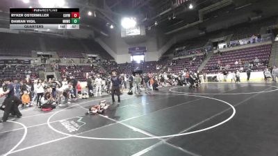 59 lbs Cons. Sub-quarters - Ryker Ostermiller, Colorado Outlaws Youth Wrestling vs Damian Vigil, Mile High Wrestling Club