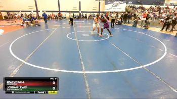 285 lbs Cons. Round 3 - Jordan Lewis, UW-Whitewater vs Dalton Sell, Concordia