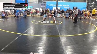62 lbs Final - Cayden Comfort, Williamport vs Jase Atherton, Lewistown